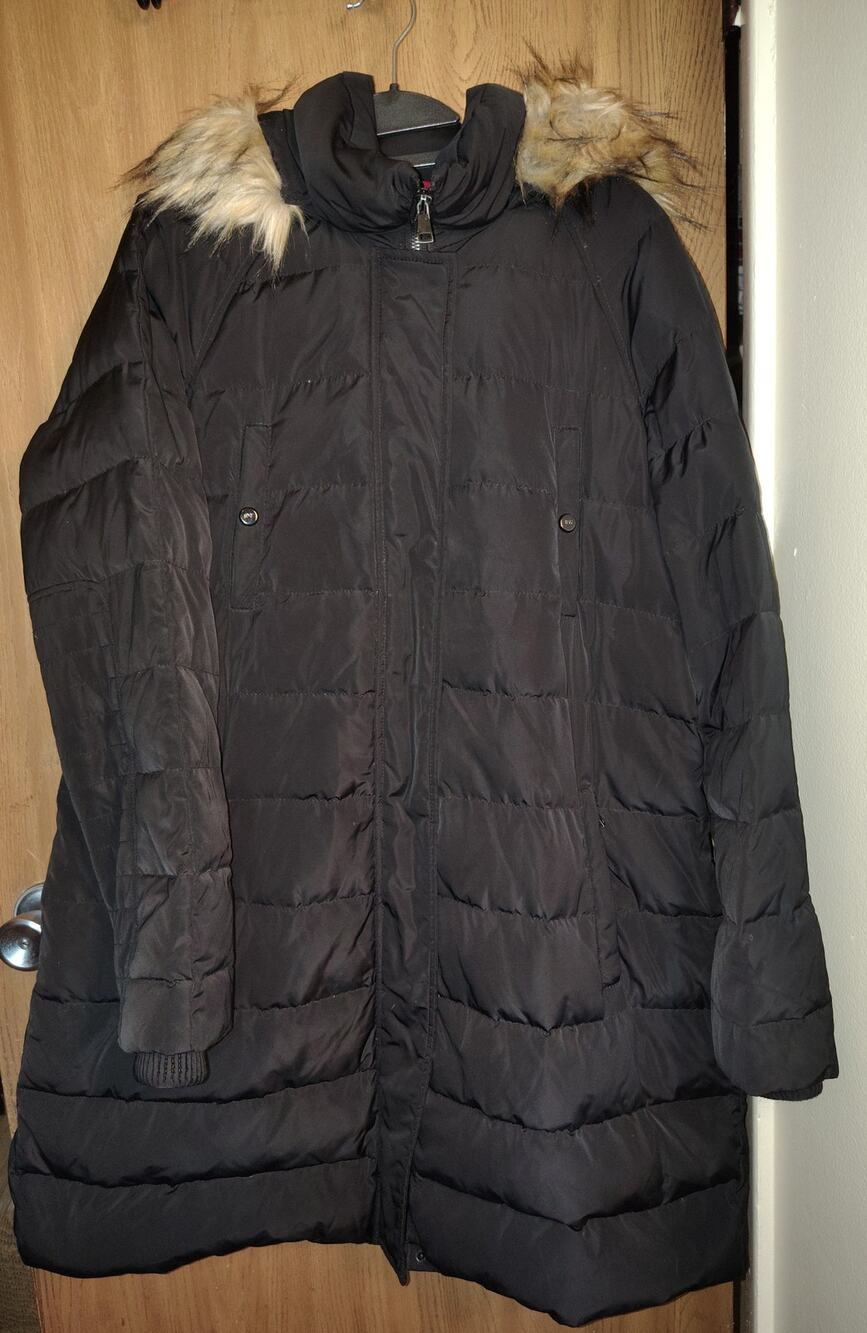 Woman's Down Jones New York Winter jacket Coat XL